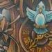 Tattoos - chest clock - 71624